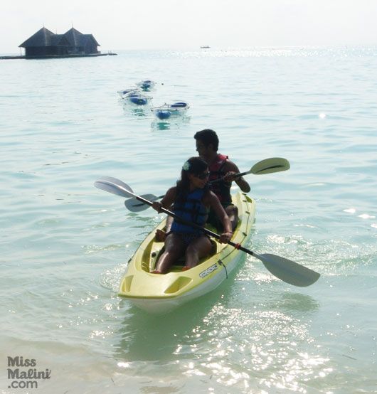 Kayaking at Club Med
