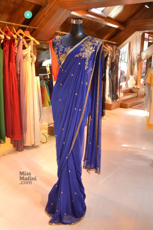 Blue Sari