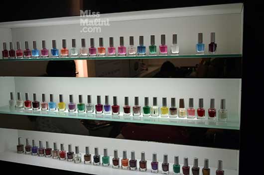 The nail paints