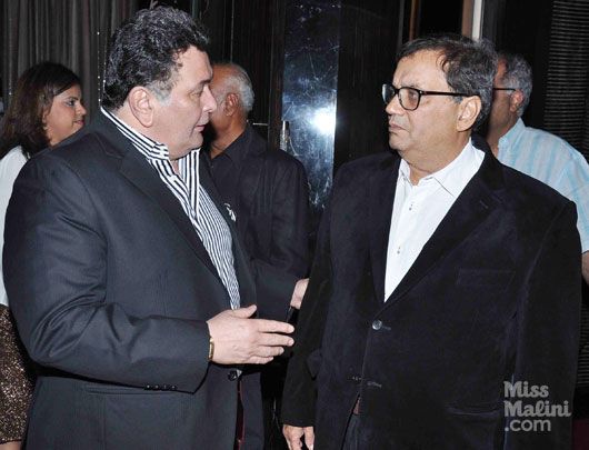 Subhash Ghai with Rishi Kapoor