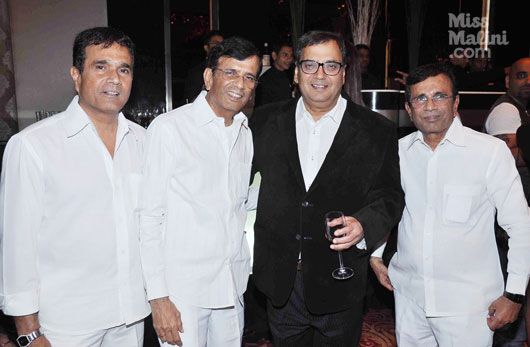 Subhash Ghai with the Burmawala Brothers