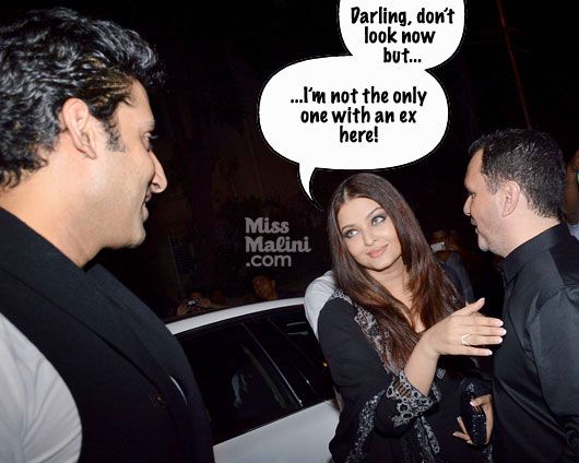#Flashblog: Bollywood Exes at a Christmas Party… (The Untold Story!)