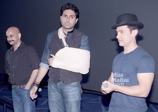Victor, Abhishek Bachchan, Aamir Khan