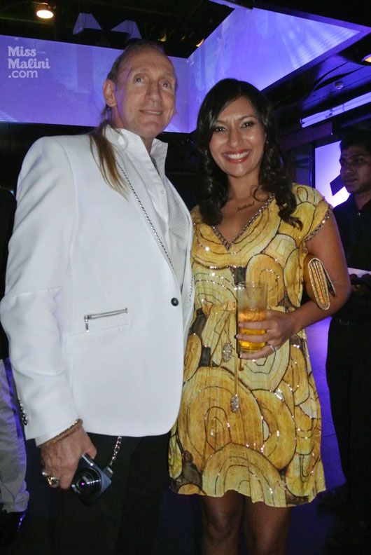 Gregory David Roberts and MissMalini