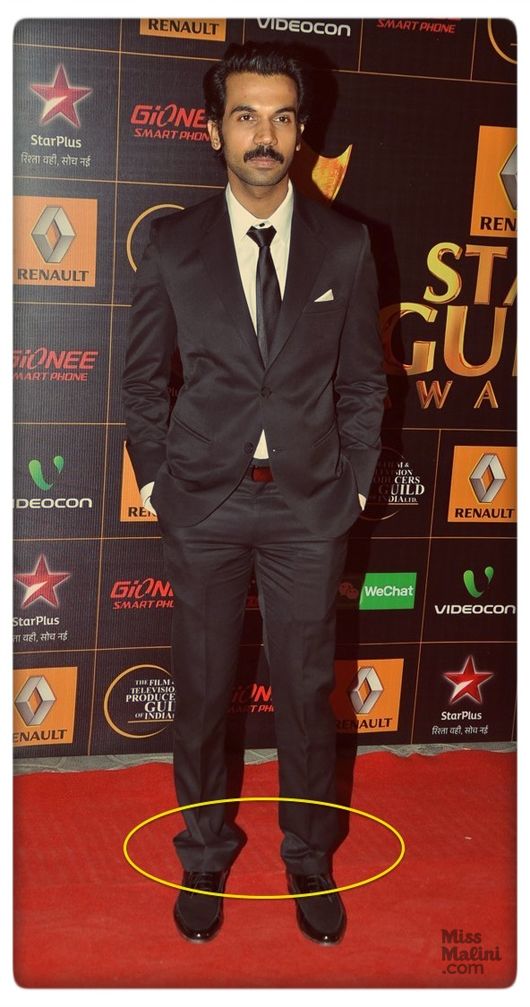 Rajkummar Rao at the 9th Renault Star Guild Awards held in Mumbai on January 16, 2014