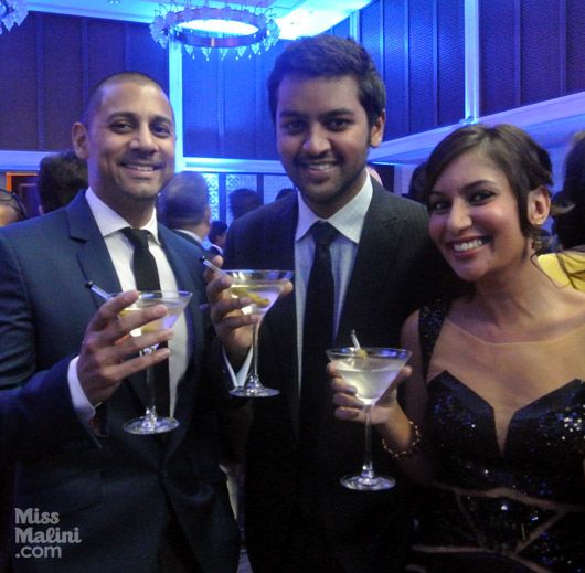 Akash Jain, Nowshad Rizwanullah and MissMalini