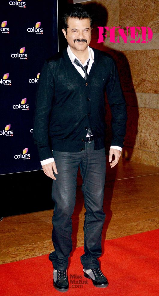 Anil Kapoor at Colors TV's 4th Anniversary Party (Photo courtesy | Yogen Shah)