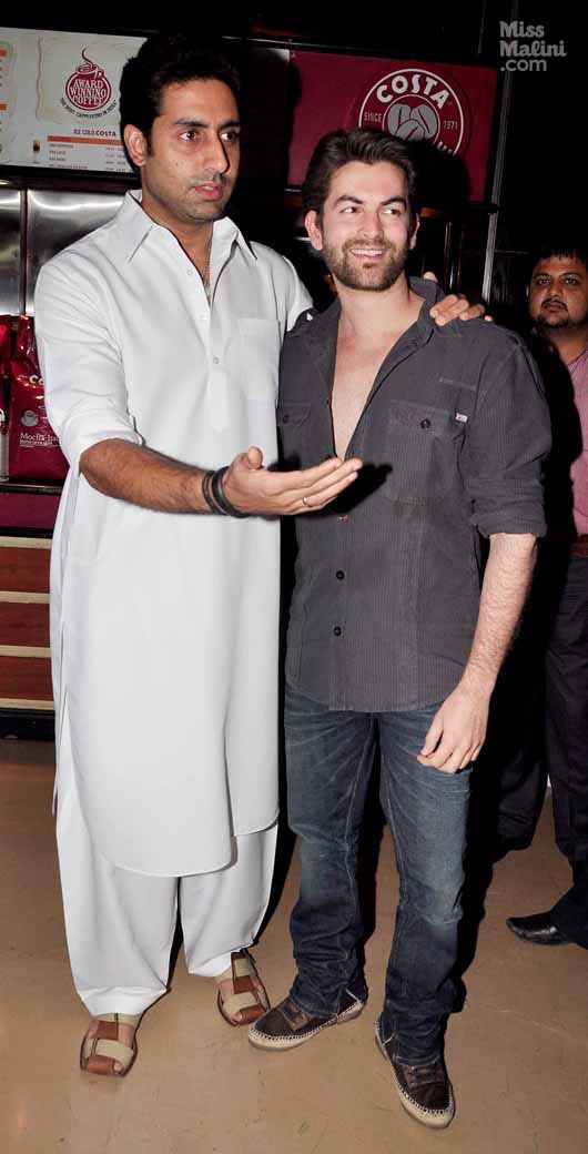 Abhishek Bachchan and Neil Nitin Mukesh