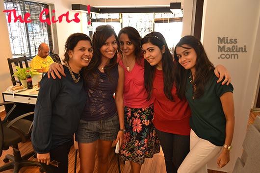 The Girls (Karen, MissMalini, Amruta, Rashmi, Khyati)
