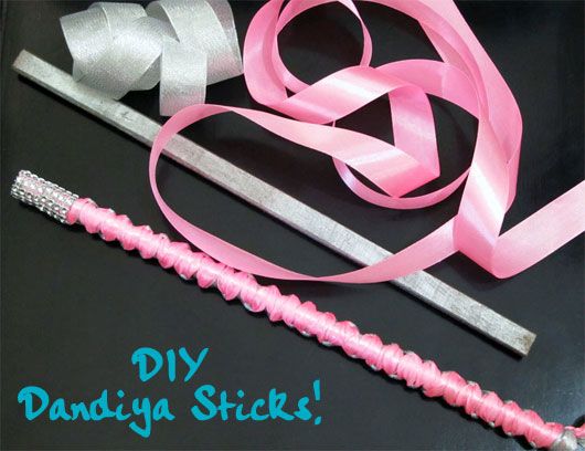 DIY – Learn to Make Dandiya Sticks This Navratri