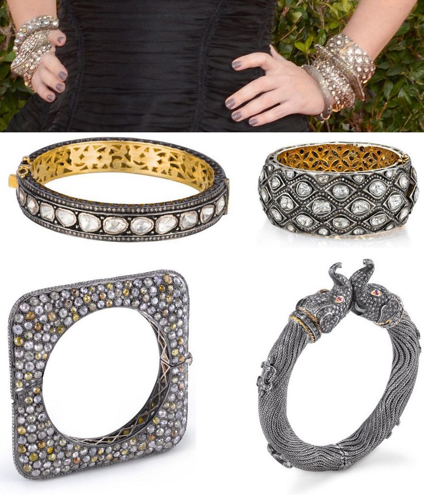 Debra Messing in Amrapali jewels at the 70th Annual Golden Globe Awards (Photo courtesy | Amrapali)