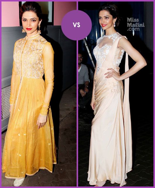Which Desi Look Do You Prefer for Deepika Padukone?