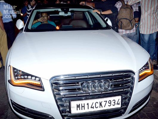 Guess who owns this new  Audi?