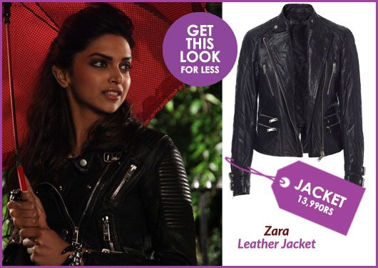 Get This Look For Less: Deepika Padukone’s Leather Jacket