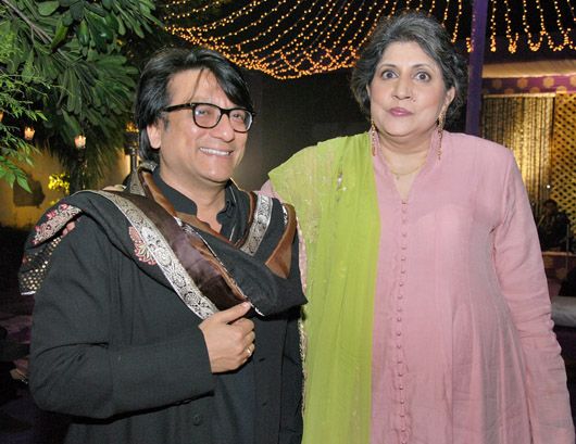 Designer Sonam Dubal with Mona Lakshmi Rao