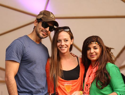 Dino Morea, Cecilia Oldne and Babita Malkani at SulaFest 2013