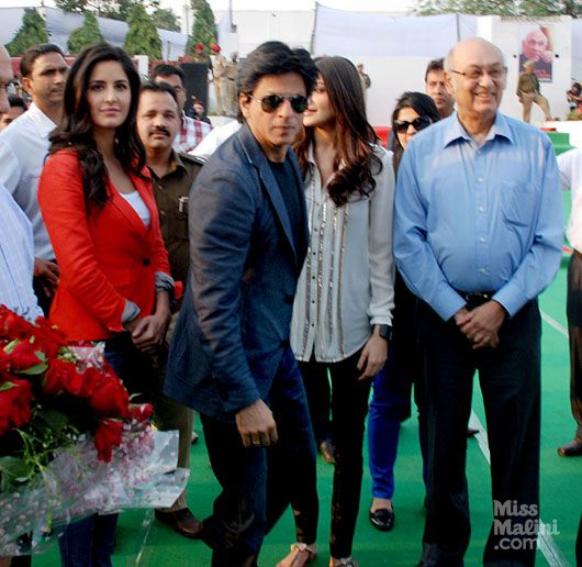 Katrina, Shah Rukh and Anushka