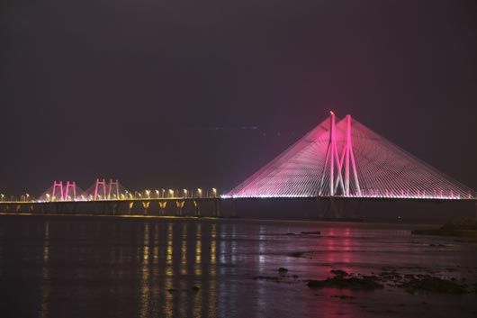 Bandra-Worli Sea Link to Turn Pink!