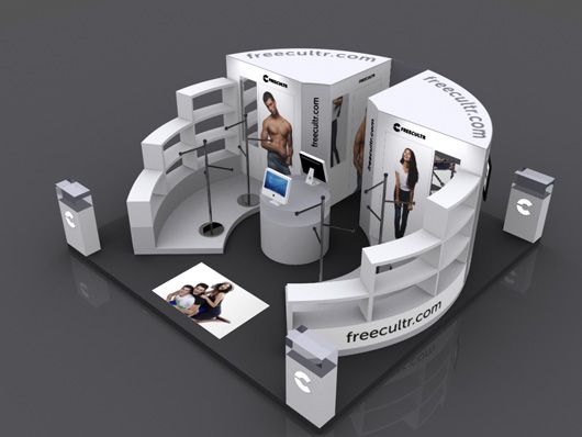 Freecultr Digital POP OUT Store Concept