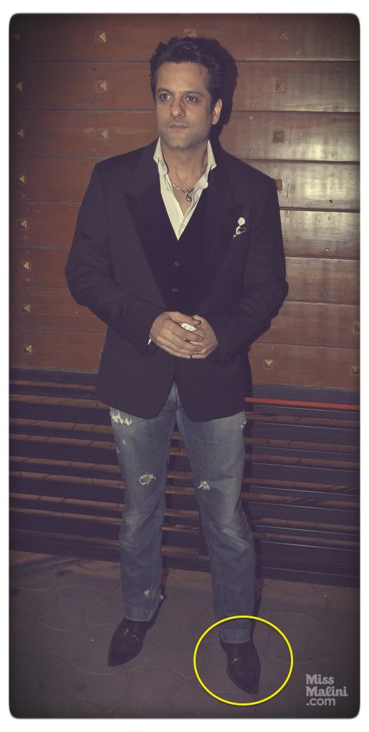 Fardeen Khan at the 59th Filmfare Awards on January 23, 2014