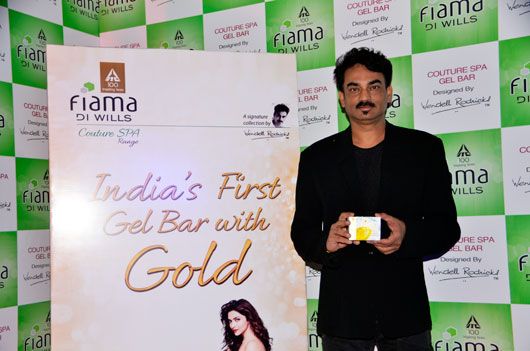 Wendell Rodricks Unveils New Gel Bar With Real Gold by Fiama Di Wills