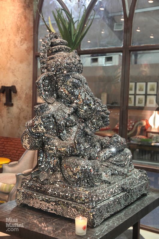 Ganesha statue by The Charcoal Project