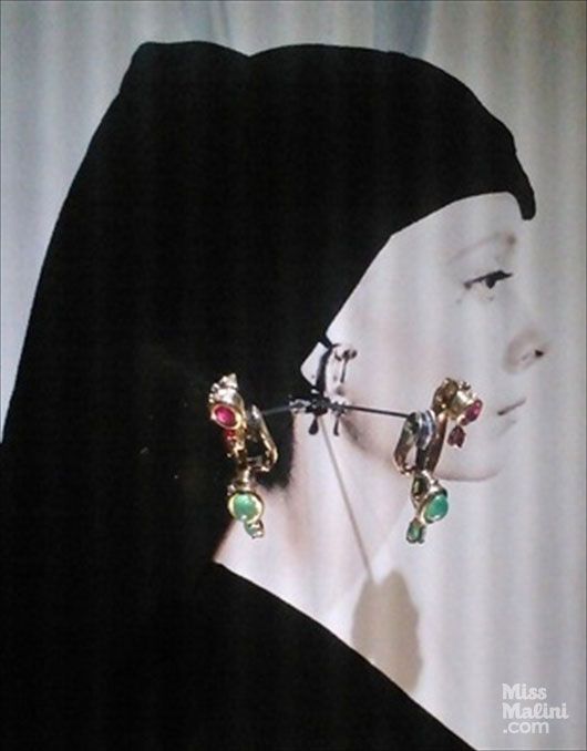 Genius 'telephone earrings' from the dazzling Dali's Jewels collection
