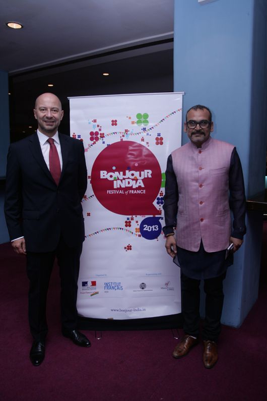 The French Ambassador François Richier & Subodh Gupta