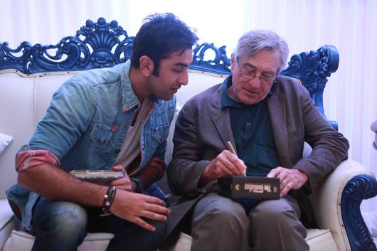 Ranbir Kapoor and Robert De Niro