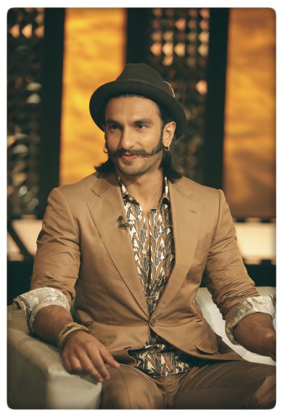 Ranveer Singh at The Front Row with Anupama Chopra (Photo courtesy | TFR)