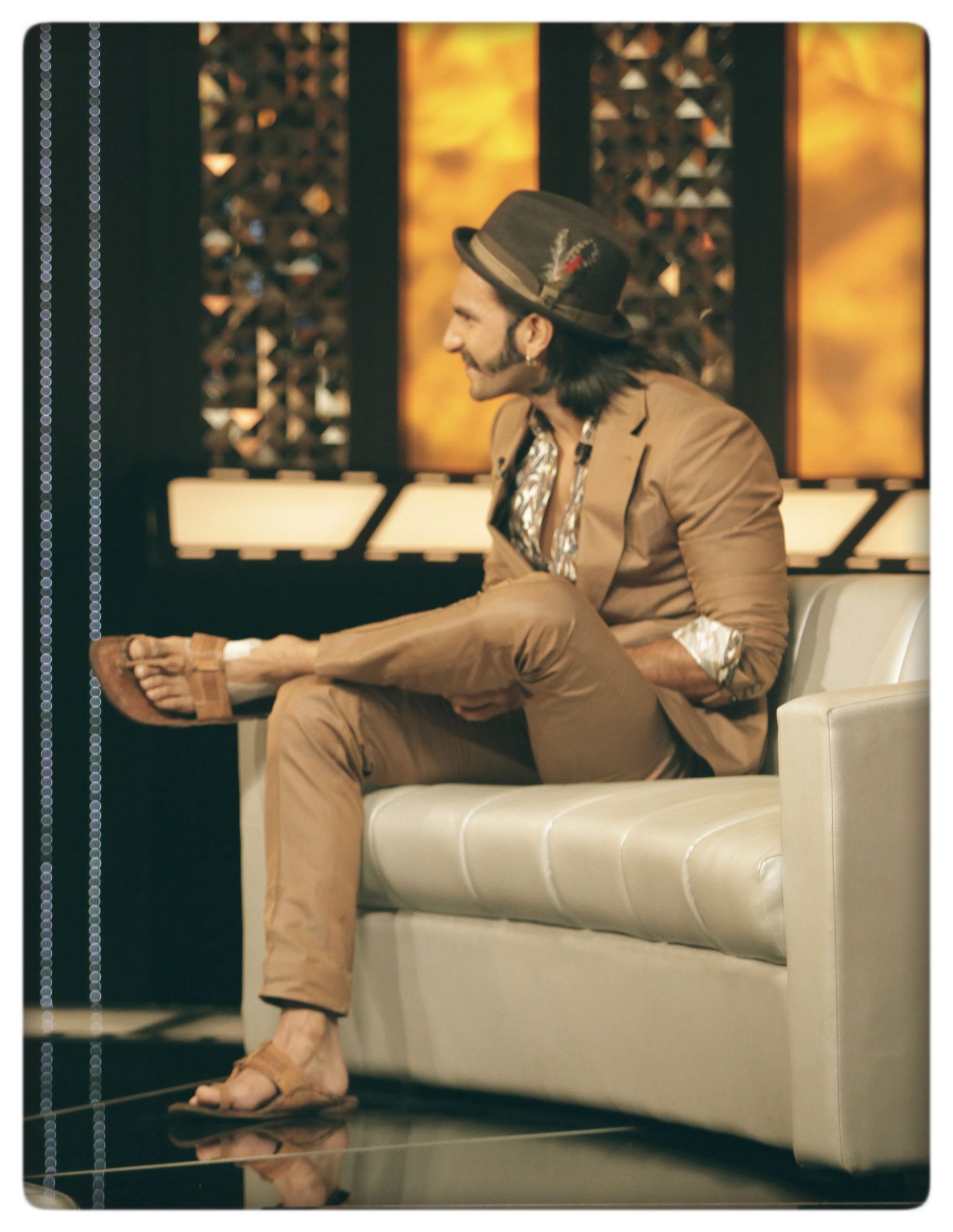 Ranveer Singh at The Front Row with Anupama Chopra (Photo courtesy | TFR)
