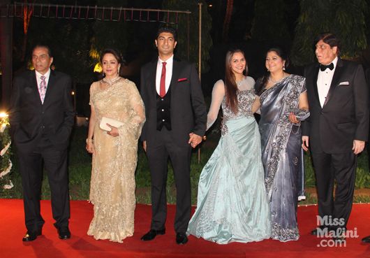Dharmendra, Hema Malini, Vaibhav Vora, Ahana Deol and the Vora family