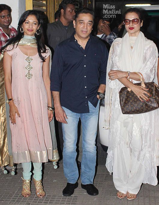 Pooja Kumar, Rekha and Salman Khan