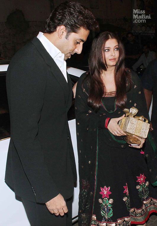 Abhishek and Aishwarya Bachchan