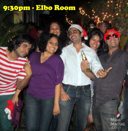 SantaCon 1st stop - Elbo Room