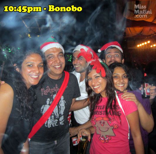 SantaCon 2nd stop Bonobo