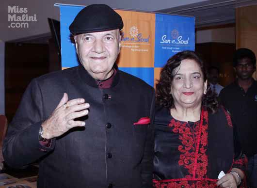 Prem Chopra and his wife