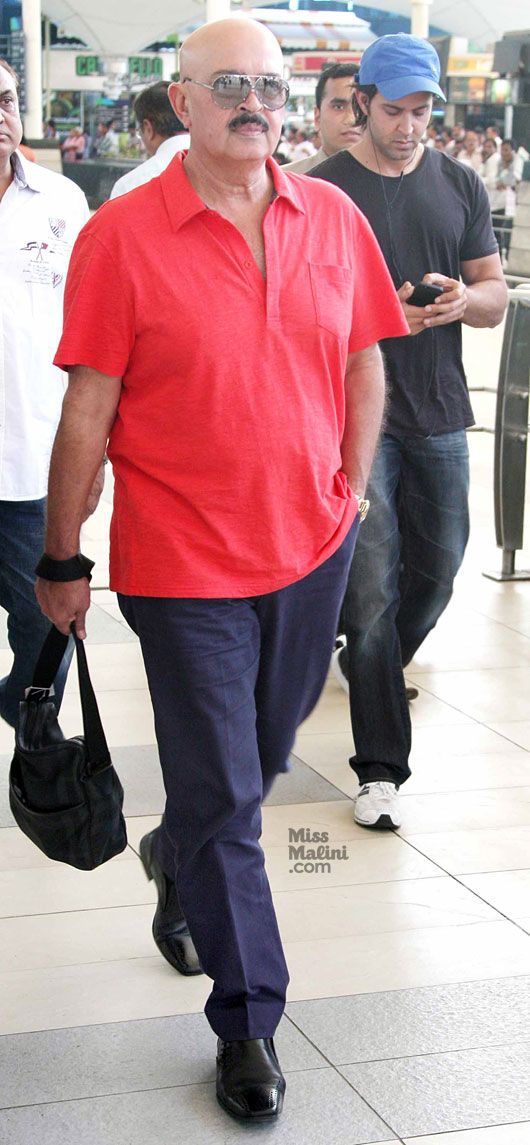 Airport Spotting: Hrithik and Sussanne Roshan