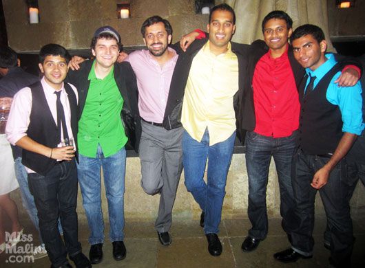Penn Masala members with co-founder Naveen Wadhera