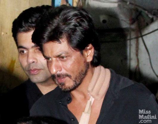 Spotted: Shah Rukh Khan Partying with Karan Johar in Mumbai