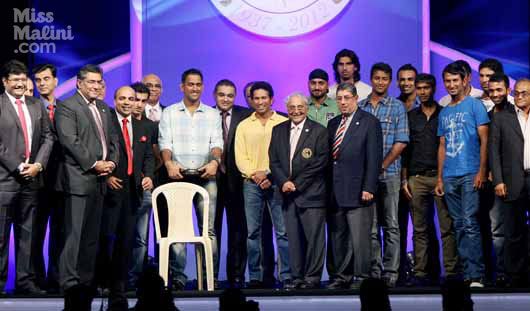 Sachin Tendulkar Honoured at the 75th Anniversary Celebrations of the Cricket Club of India