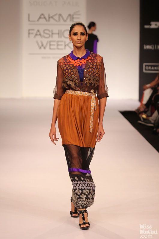 Moroccan Inspiration at Sougat Paul’s Lakme Fashion Week Collection