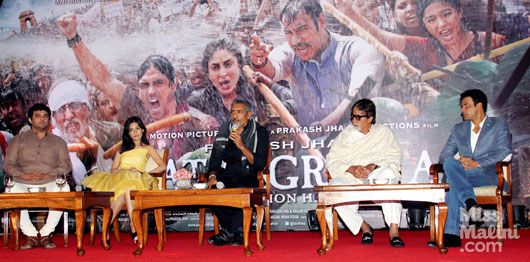 Trailer launch of Satyagraha – Democracy Under Fire