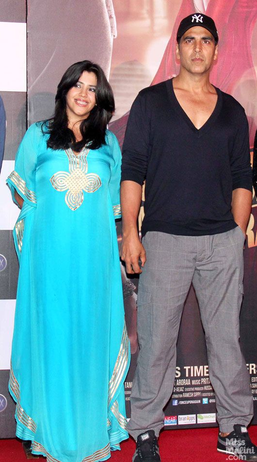 Ekta Kapoor and Akshay Kumar