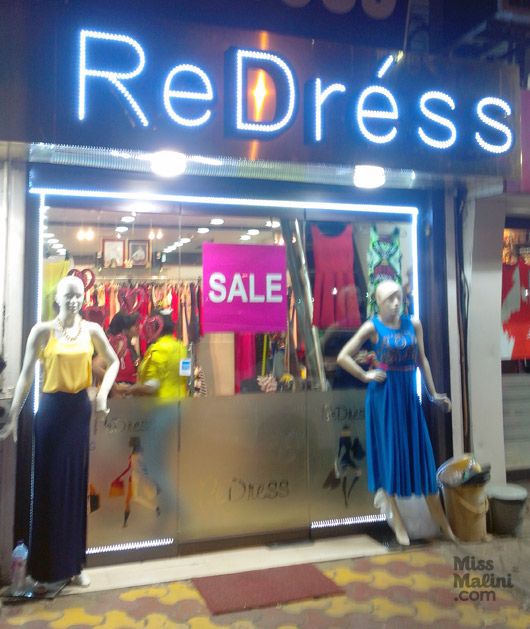 Redress boutique on Waterfield Road in Bandra (West), Mumbai