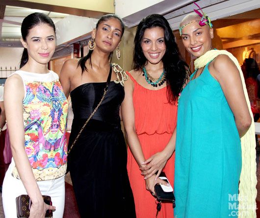 Sucheta James, Dipti Gujral, Carol Gracias, Diandra Soares