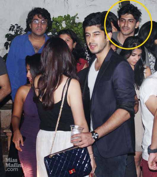 Harsh Kapoor (circled) with friends