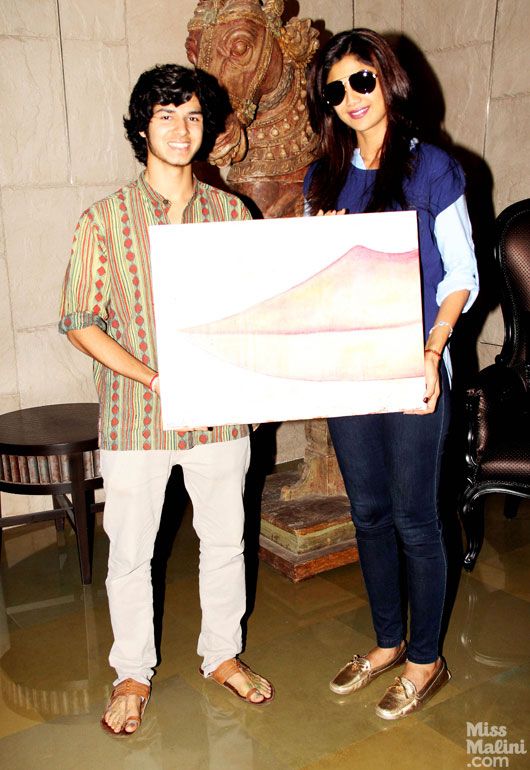 Varun Gupta with Shilpa Shetty