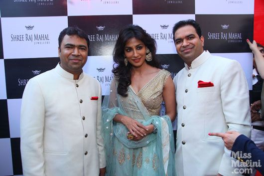 Chitrangda Singha at the Shree Raj Mahal Jewellers Store Launch