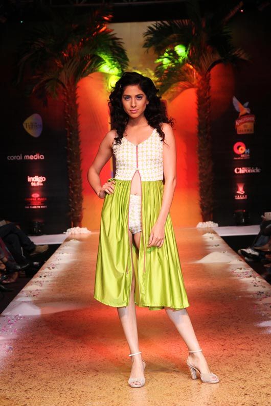 Michelle Salins at Bangalore Fashion Week